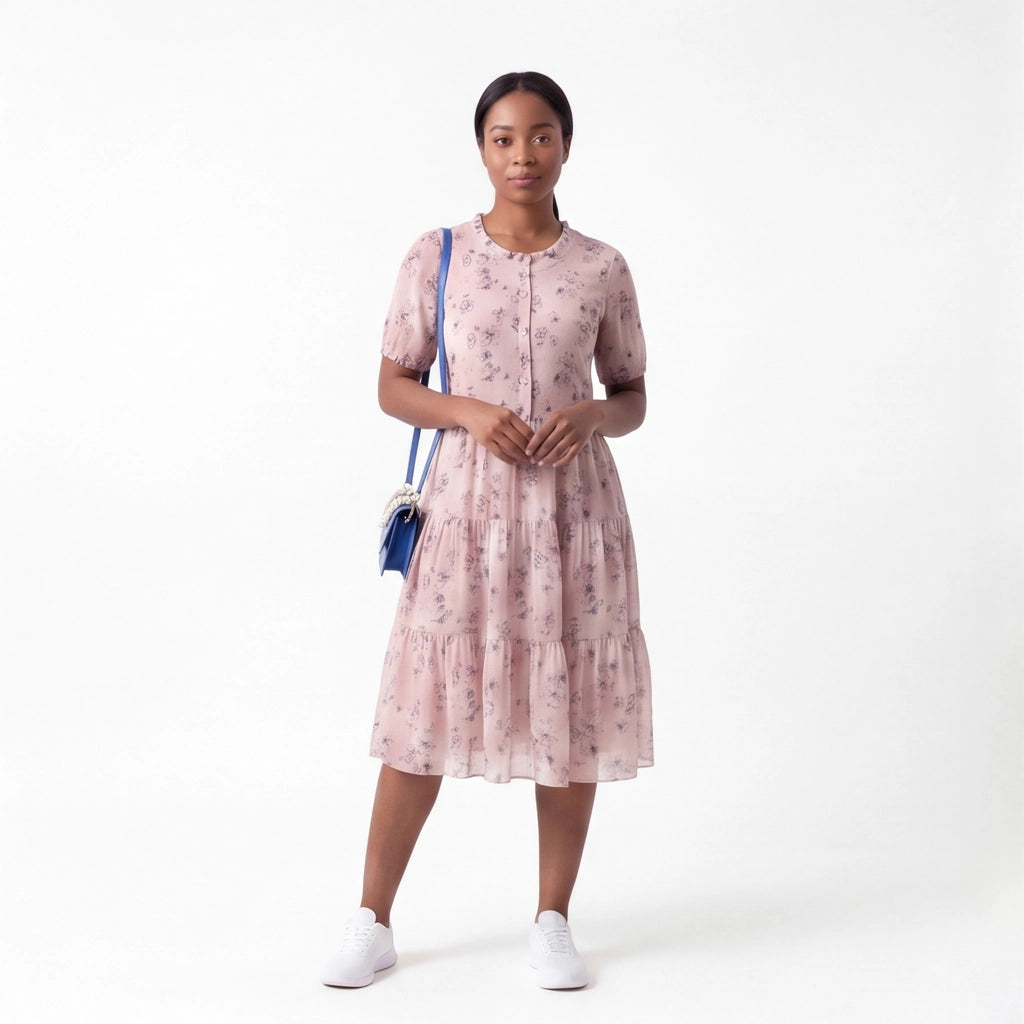 Floral Sophia Vance Floral Dress 6