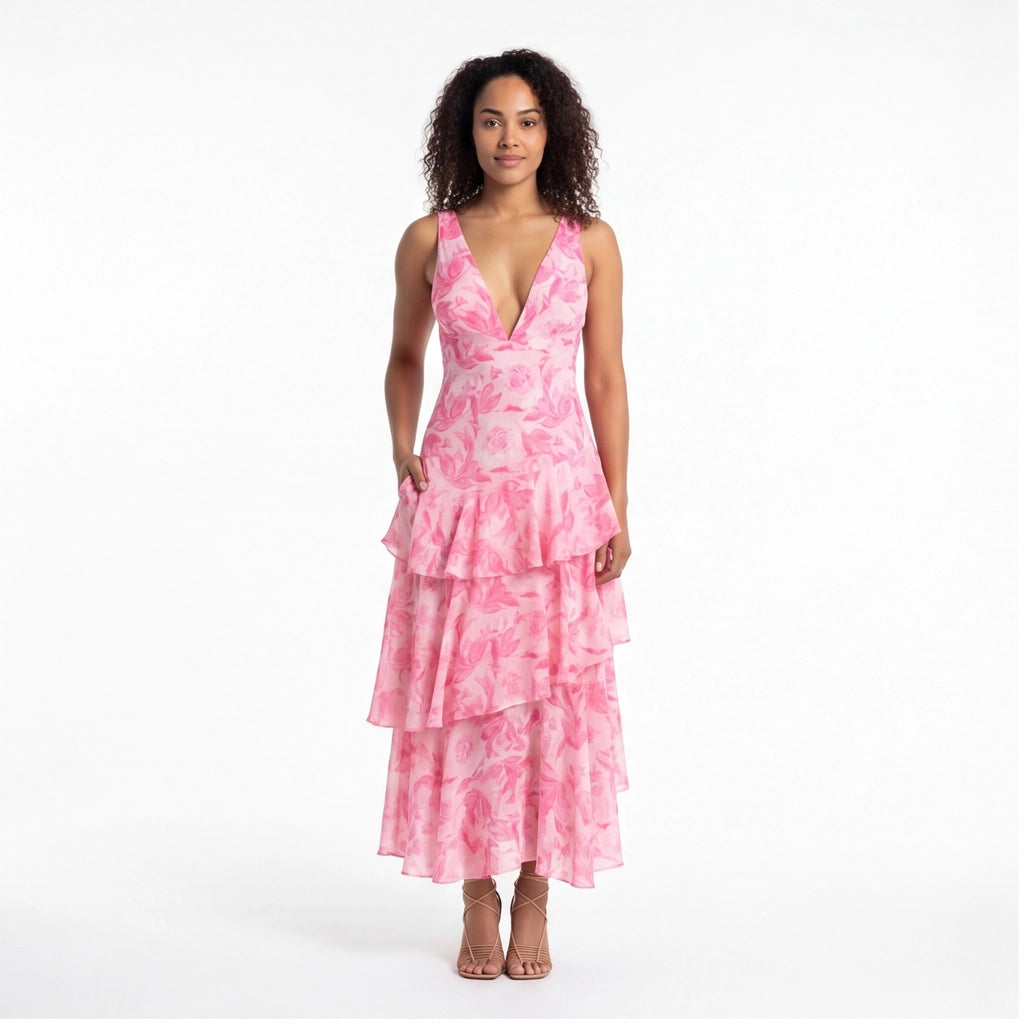 Kayleigh Chiffon Dress 1