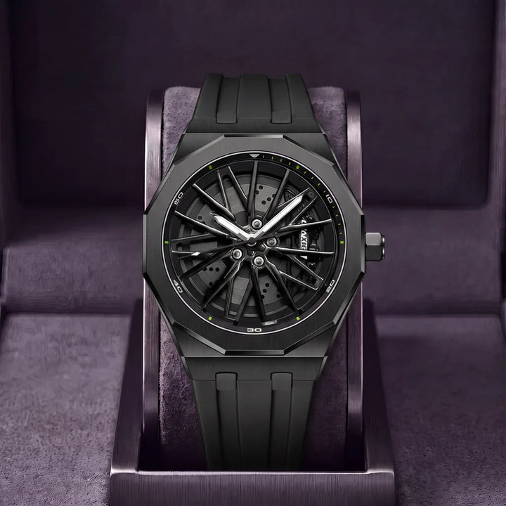 Adrian Mens Motorsport Watch - Color:Black