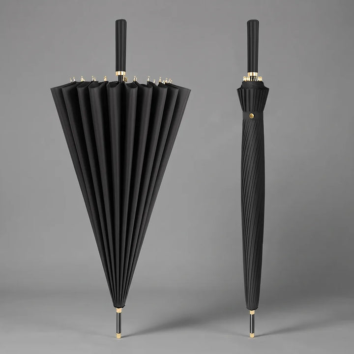 Aldridge | Outdoor Large Umbrella  - Color:Classic Black