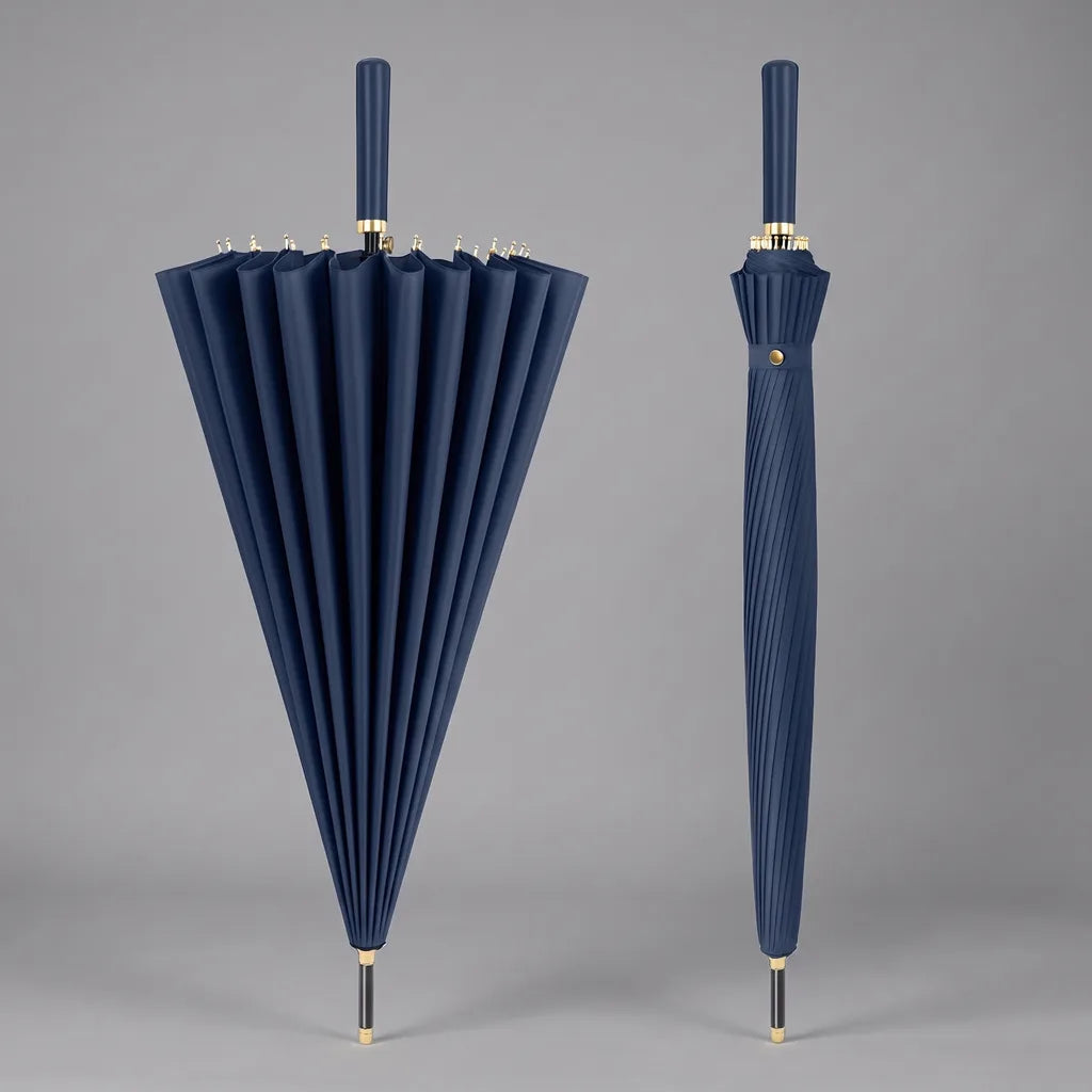 Aldridge | Outdoor Large Umbrella  - Color:Navy