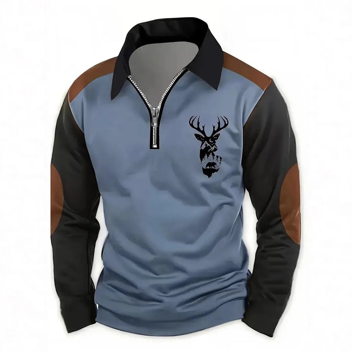 Alexander | Men's Long-Sleeve Outdoor Shirt  - Size:S;Color:Blue
