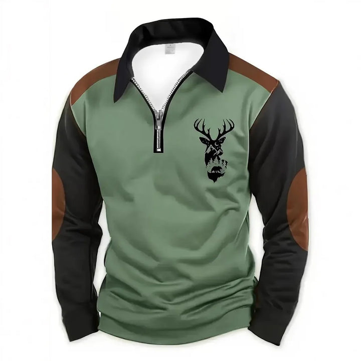 Alexander | Men's Long-Sleeve Outdoor Shirt  - Size:S;Color:Green
