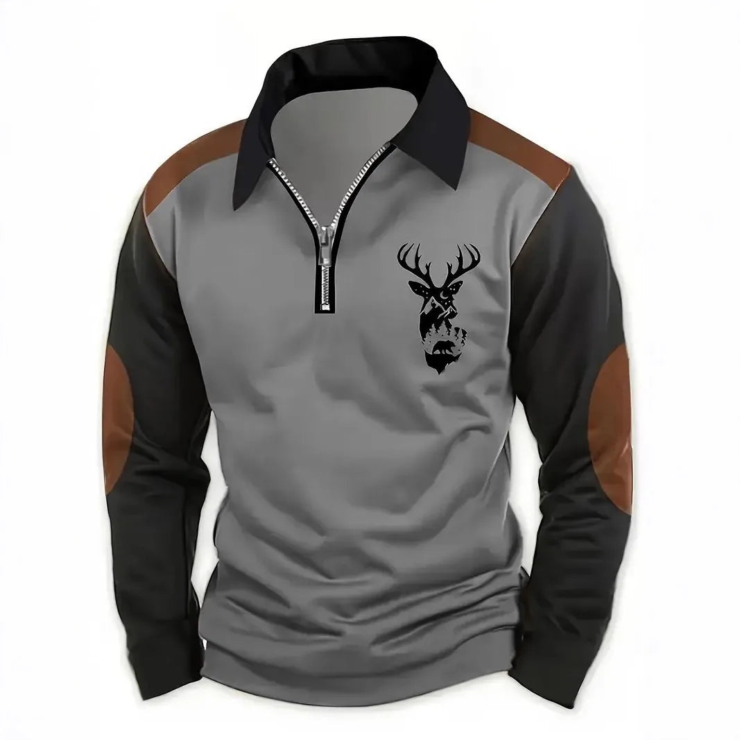 Alexander | Men's Long-Sleeve Outdoor Shirt  - Size:S;Color:Grey