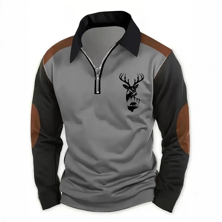 Alexander | Men's Long-Sleeve Outdoor Shirt  - Size:S;Color:Grey