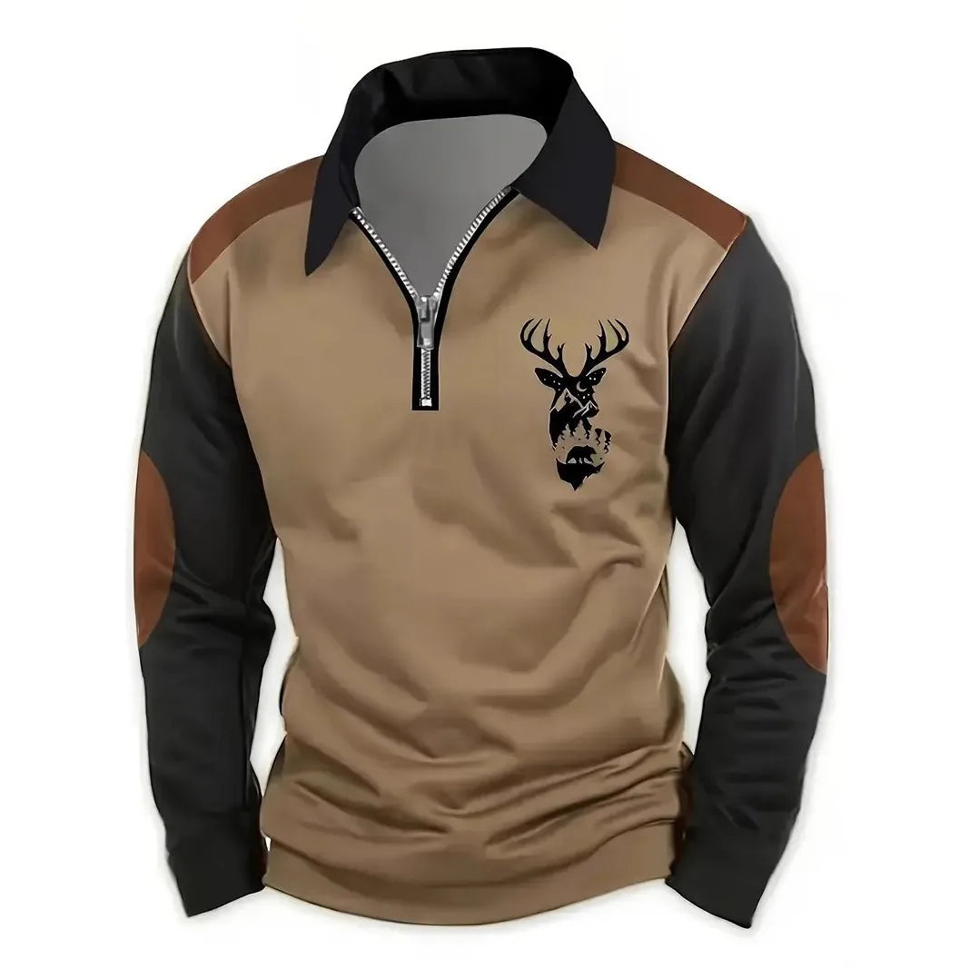 Alexander | Men's Long-Sleeve Outdoor Shirt  - Size:S;Color:Khaki