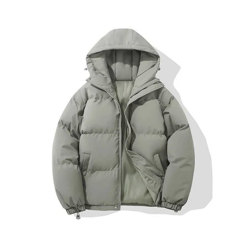 Alexandre | Men's Warm Puffer Jacket - Color:Green;Size:S