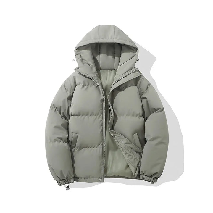 Alexandre | Men's Warm Puffer Jacket - Color:Green;Size:S