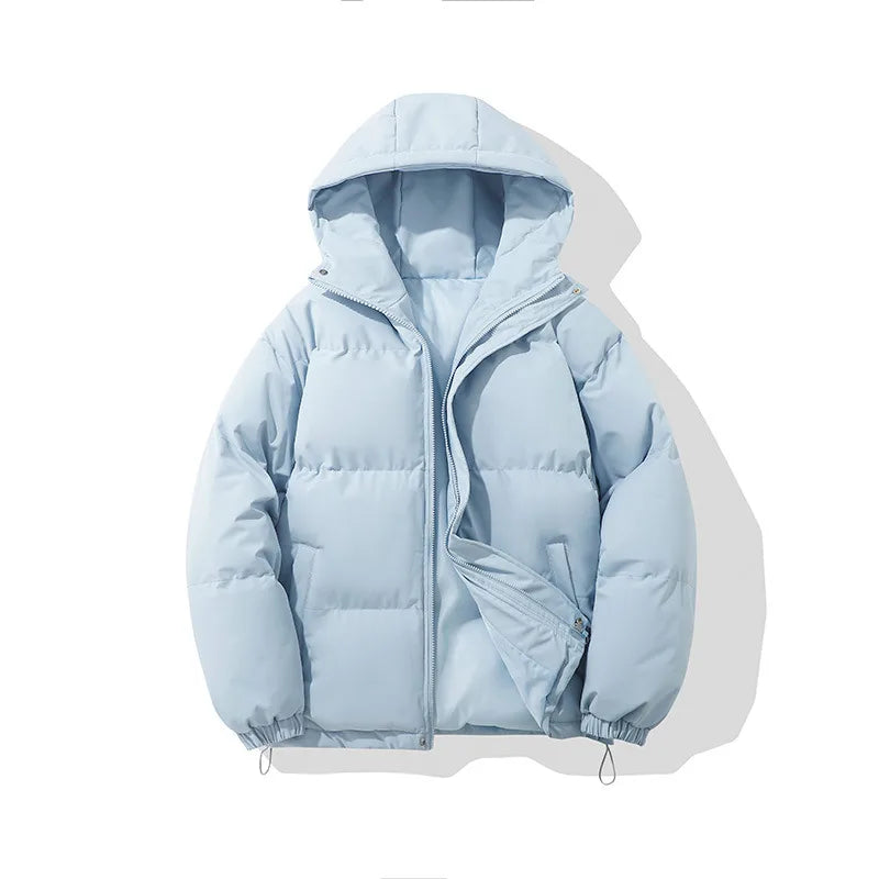 Alexandre | Men's Warm Puffer Jacket - Color:Light Blue;Size:S