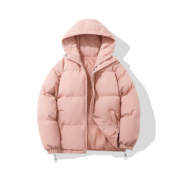 Alexandre | Men's Warm Puffer Jacket - Color:Light Pink;Size:S