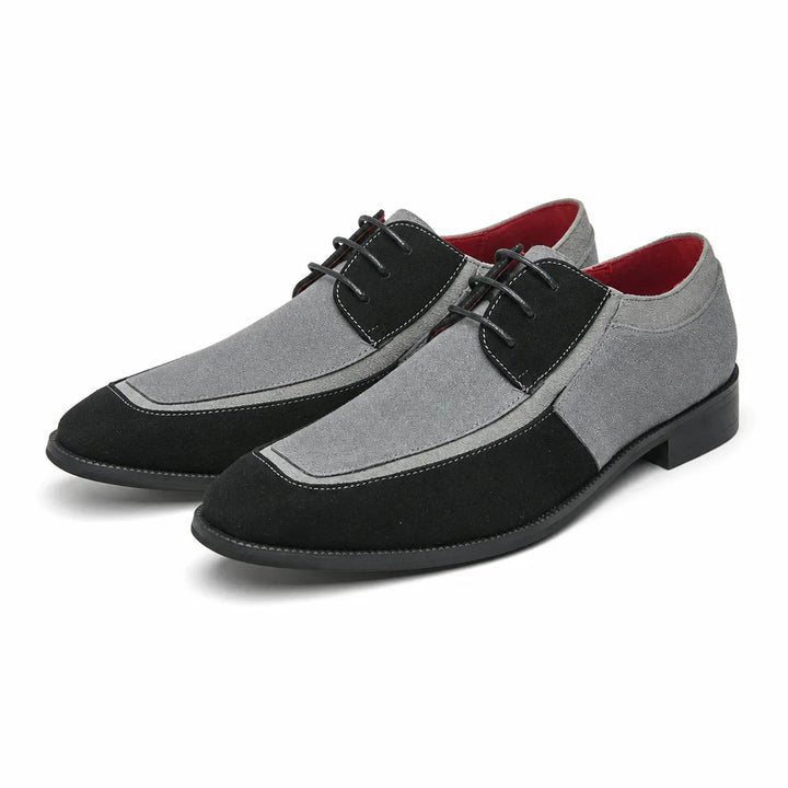 Ambrose Colourblock Dress Shoes - Color:Gray;Size:38