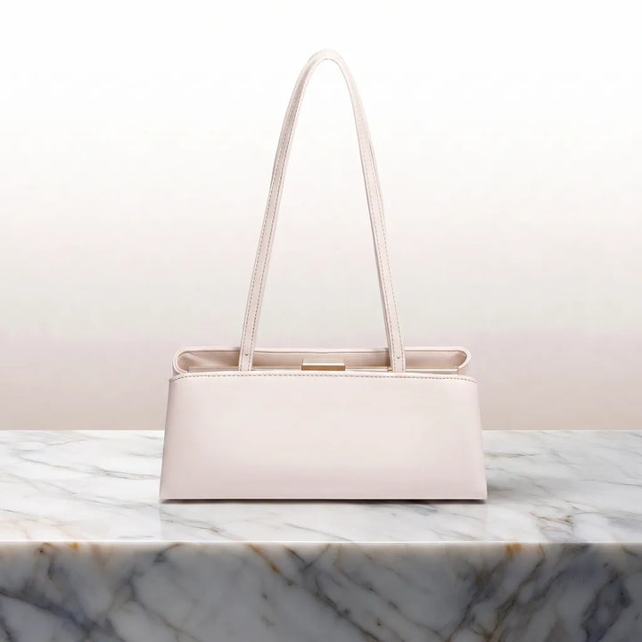 Women's White Aylward Saddle Shoulder Bag