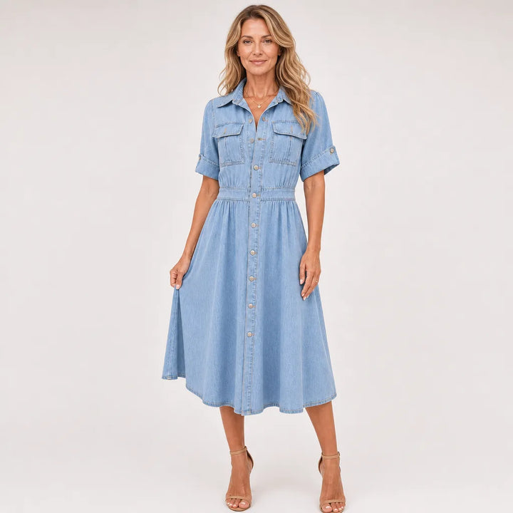 Women's Amelie Button Front Dress
