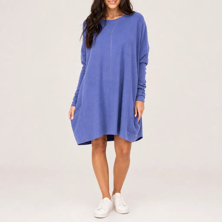 Women's Blue Randolph Pocket Long Sleeve Tee (Copy)