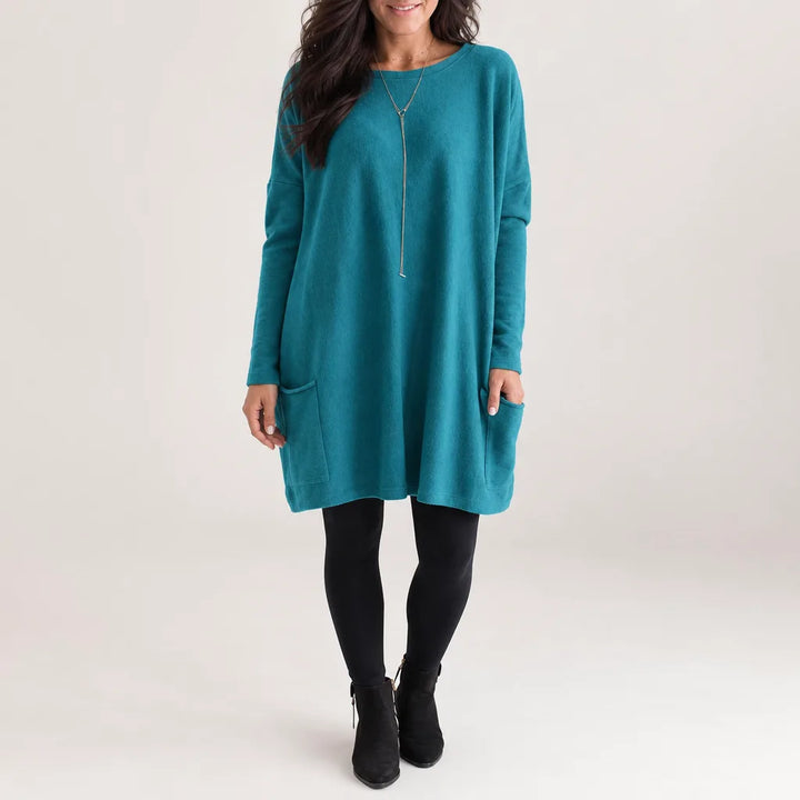 Women's Green Randolph Pocket Long Sleeve Tee (Copy)