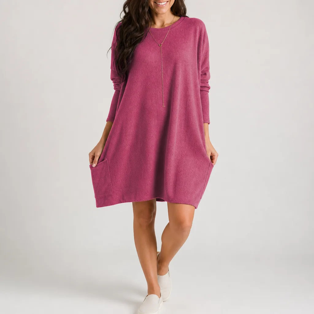 Women's Red Randolph Pocket Long Sleeve Tee (Copy)