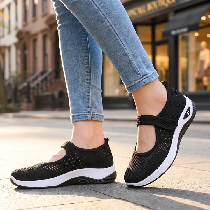 Anneliese Mary Jane Orthopedic Shoes - Color:Black;Size:36