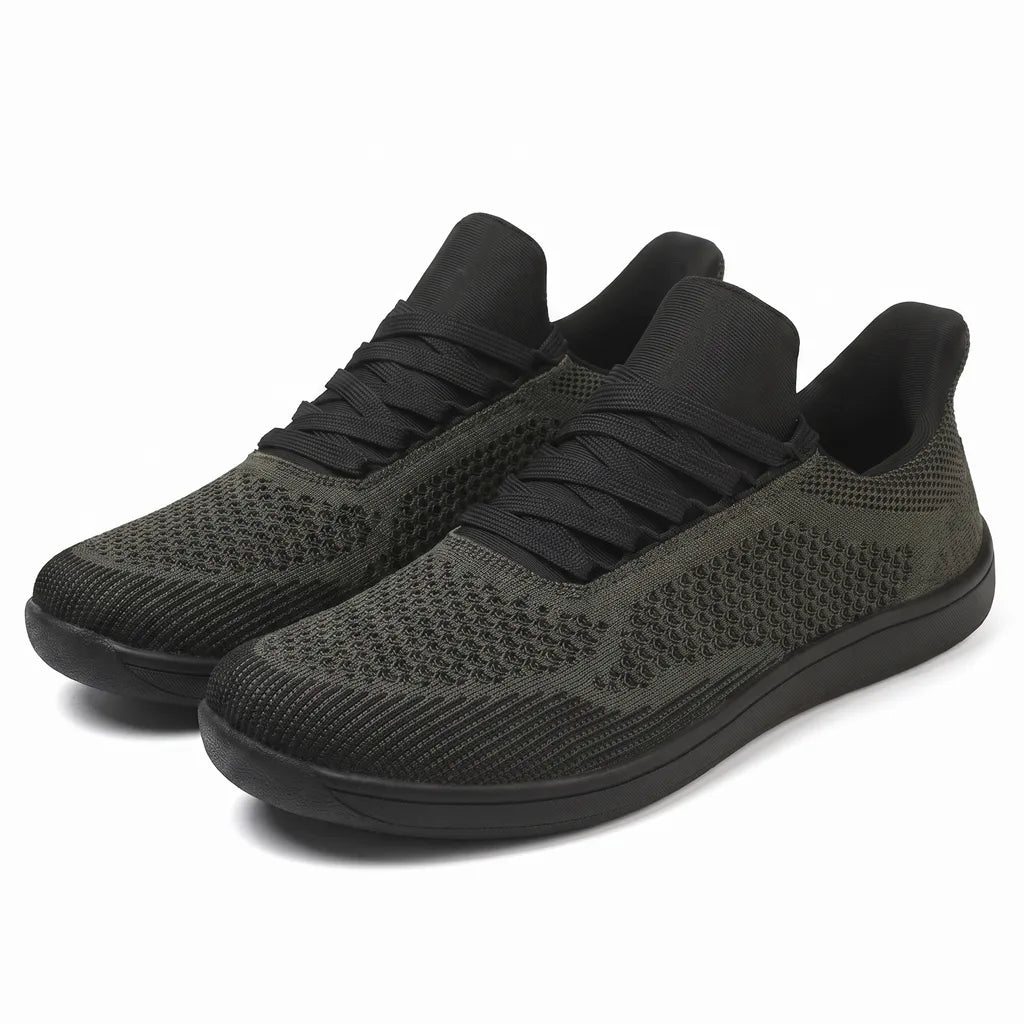 Men's Green Sloane Breathable Knit Sneakers