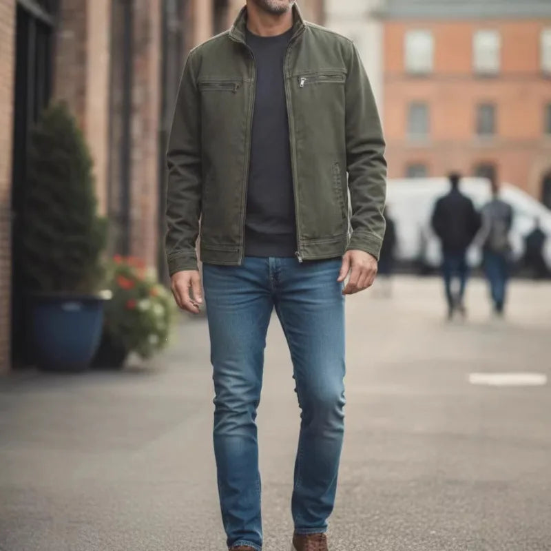 Men's Arjun | Men's Vintage-Washed Winter Jacket