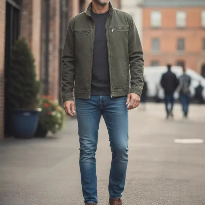 Men's Arjun | Men's Vintage-Washed Winter Jacket
