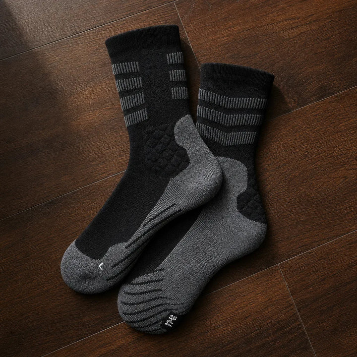 Ashwood | Merino Wool Hiking Socks  - Color:Black;Size:M