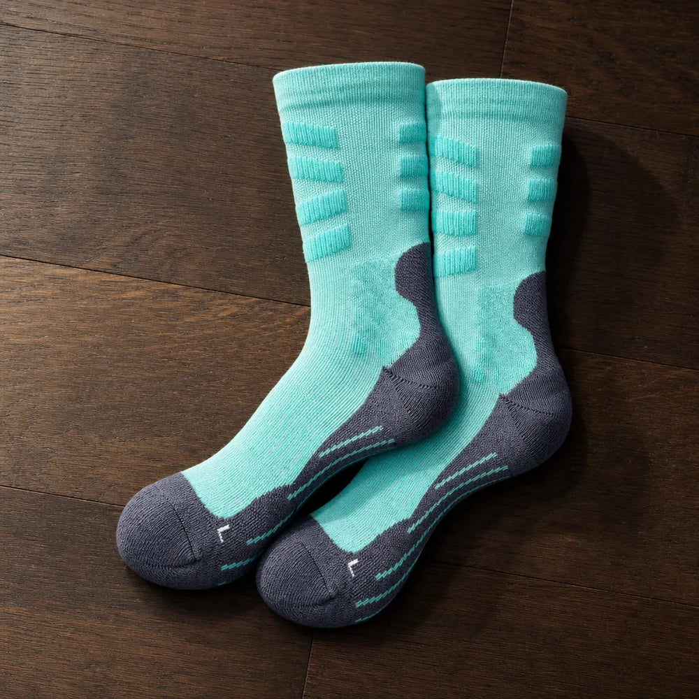 Ashwood | Merino Wool Hiking Socks  - Color:Blue;Size:M