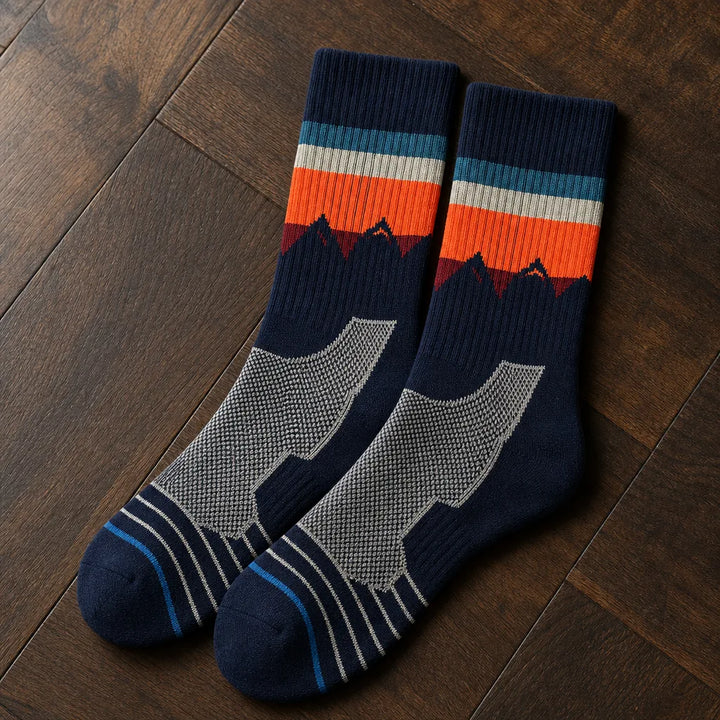 Ashwood | Merino Wool Hiking Socks  - Color:Orange;Size:M