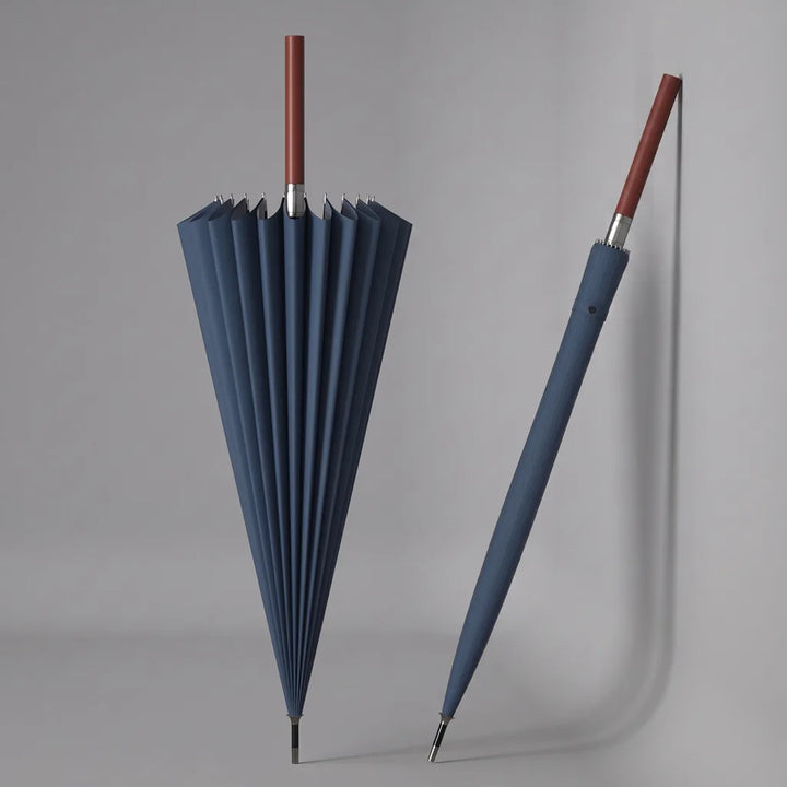 Barnaby | Long Handle Outdoor Umbrella - Color:Blue