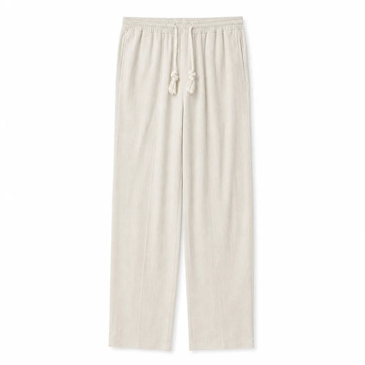 Barnett Wide Leg Pants - Color:Beige;Size:S
