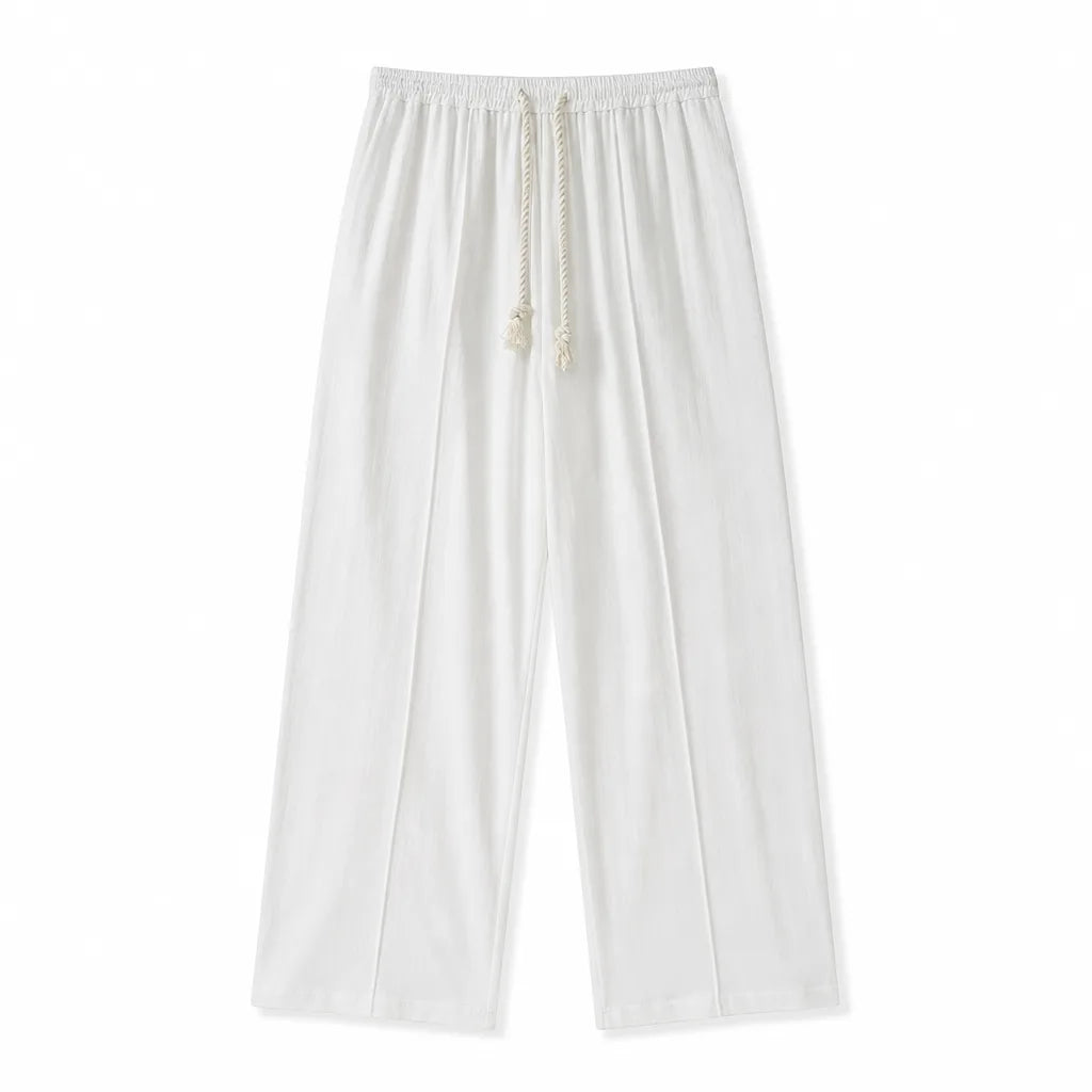 Barnett Wide Leg Pants - Color:White;Size:S