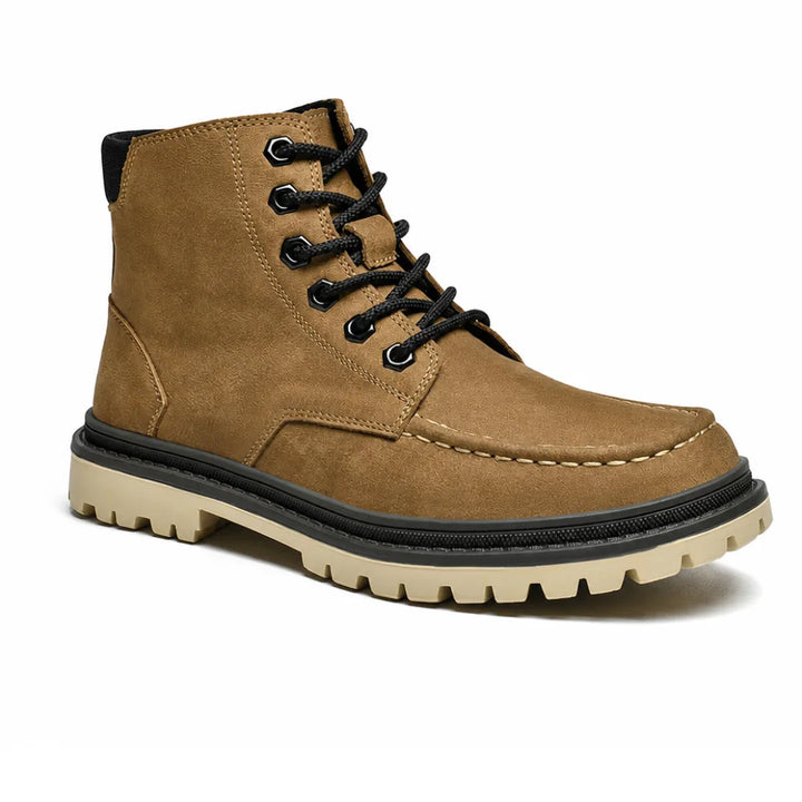 Men's Barrett Leather Lace-Up Boots