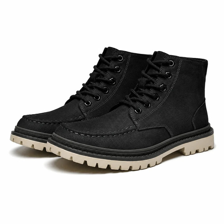 Barrett Leather Boots - Color:Black;Size:39
