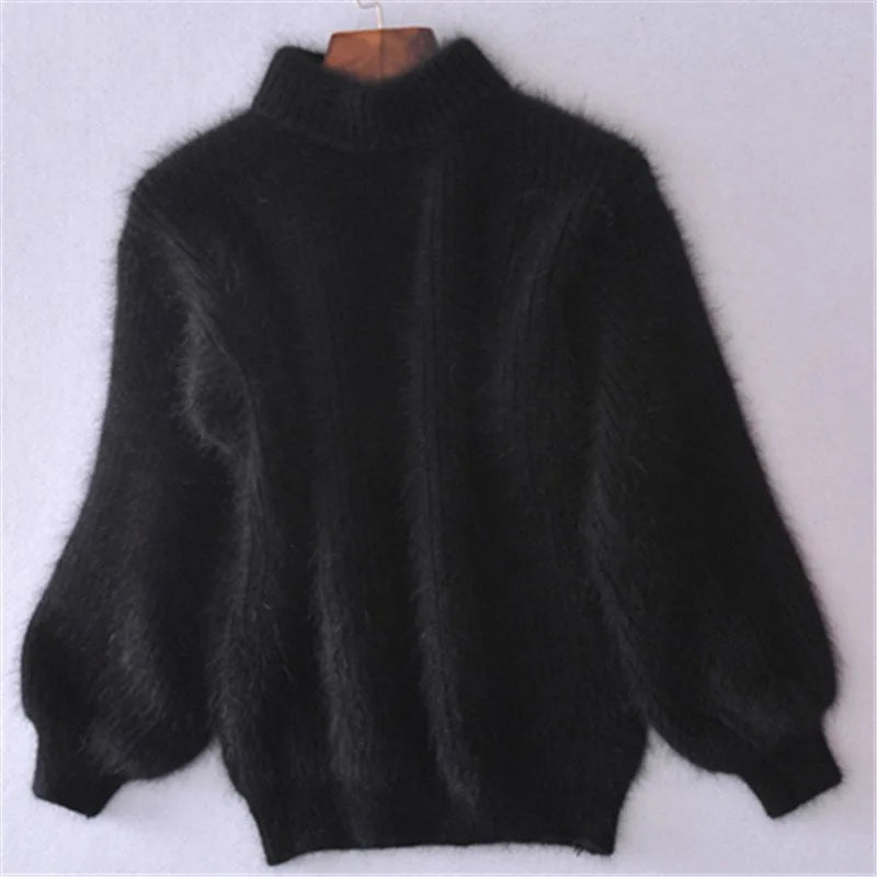 Beatrix | Women's Cozy Knit Sweater  - Size:XS;Color:Black