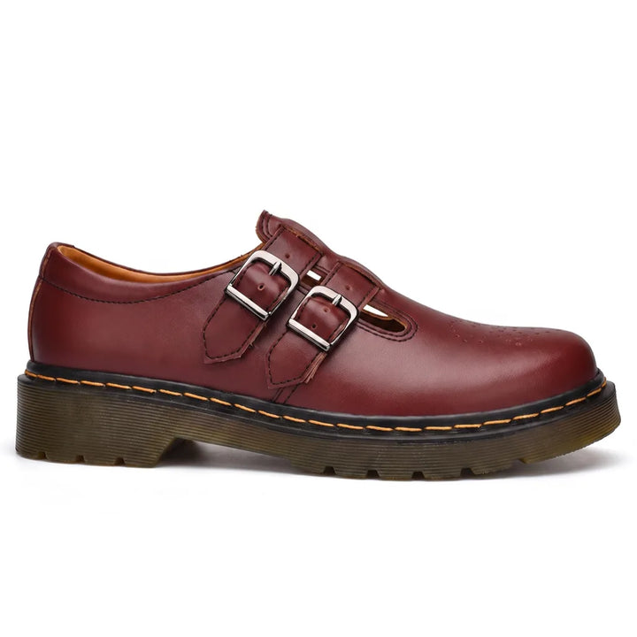 Women's Vanderbilt Leather Platform Mary Janes