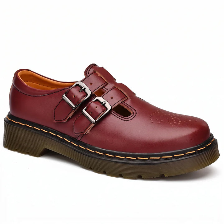 Women's Vanderbilt Leather Platform Mary Janes