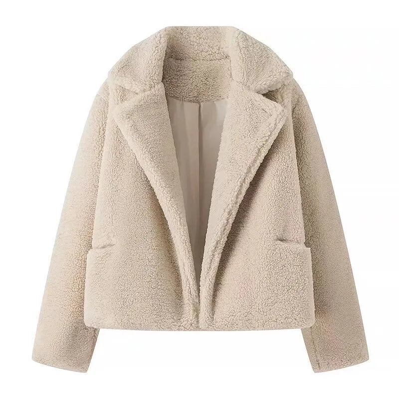 Women's Beatrix  | Women's Teddy Plush Winter Coat