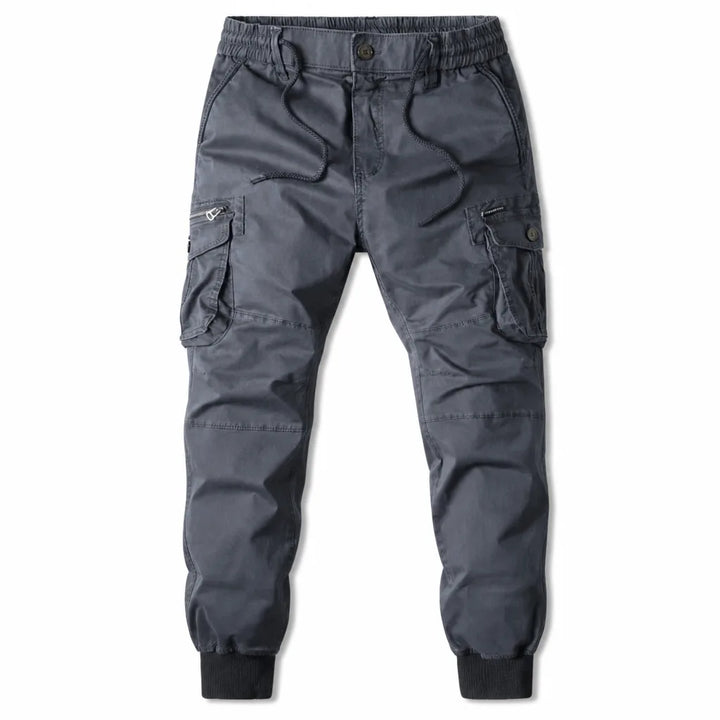Bennett Tapered Cargo Joggers - Color:Gray;Size:28
