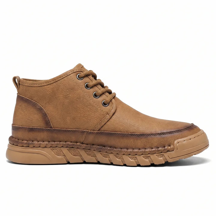 Men's Brown Davidson Miles Leather Sneakers (Copy)