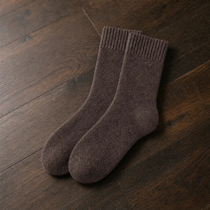 Bramble | Merino wool Socks - Color:Brown;Size:One Size