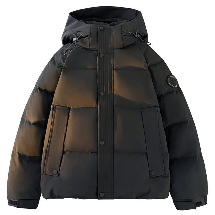 Bronson | Men's Winter Hooded Puffer Jacket - Black