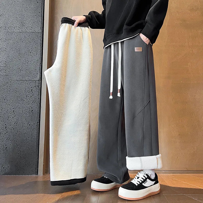 Caleb | Men's Comfort Fleece Sweatpants  - Color:Gray;Size:S