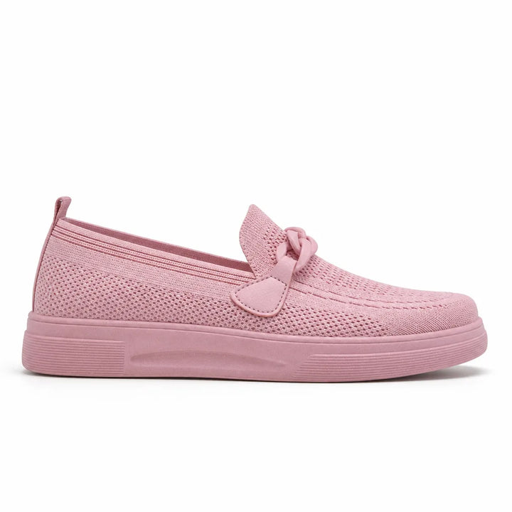Women's Pink Emerson Knit Slip-Ons