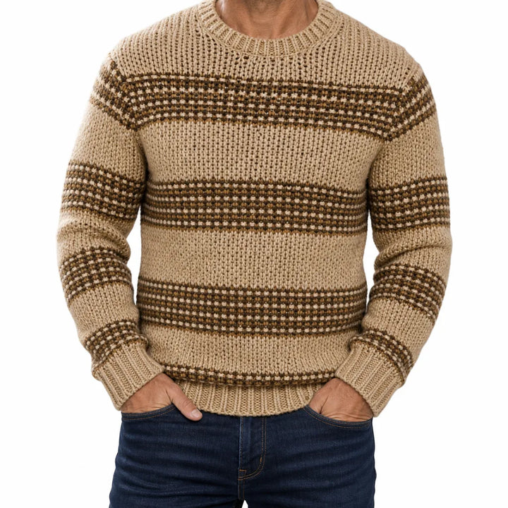 Men's Khaki Carrington | Men's Sweater