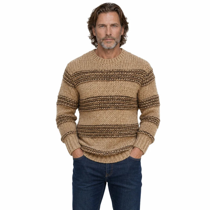 Men's Khaki Carrington | Men's Sweater