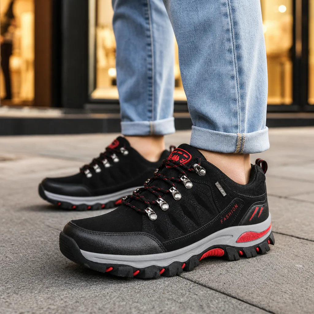 Women's Black Carrington Waterproof Hiking Sneakers
