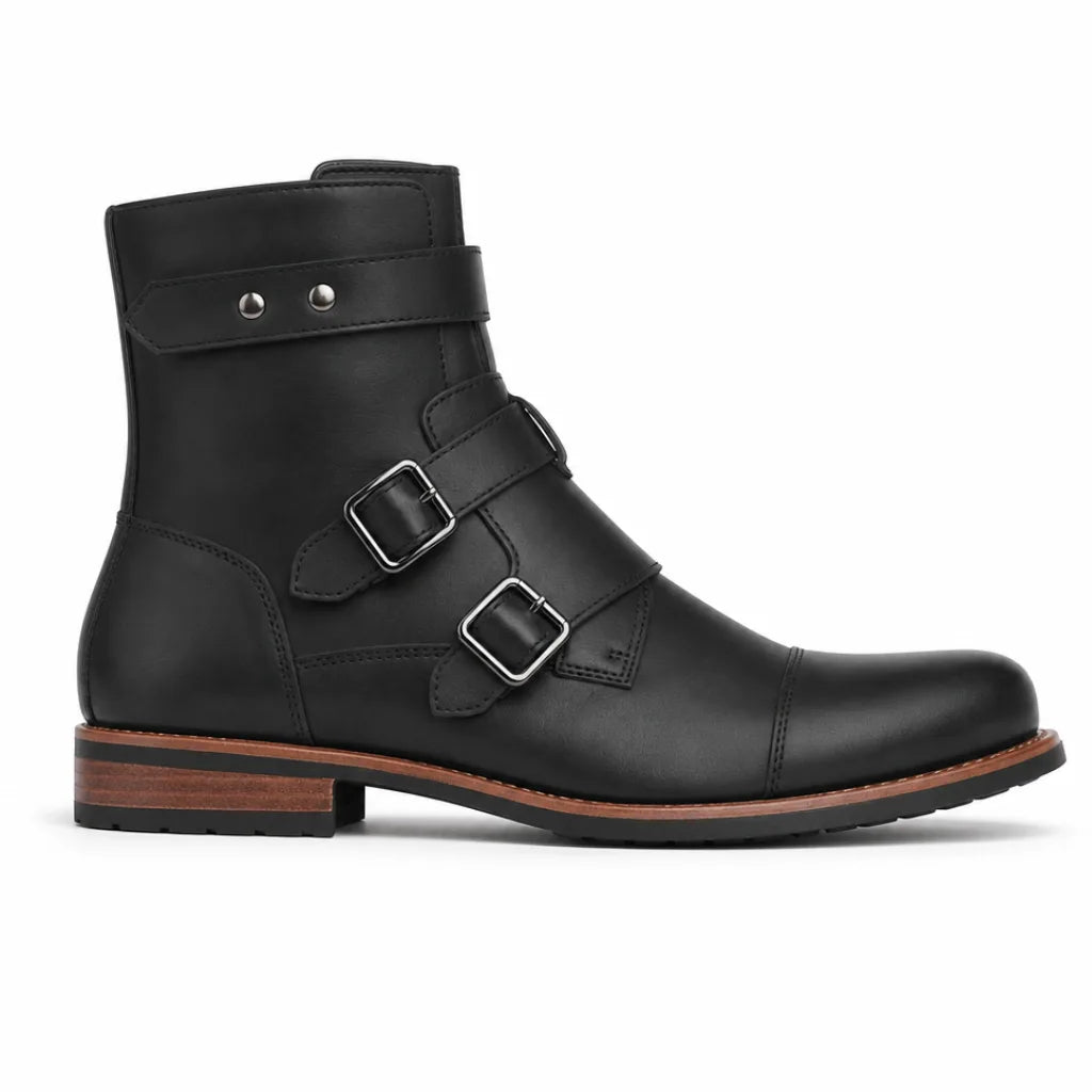Men's Carver Buckle Cowboy Boots