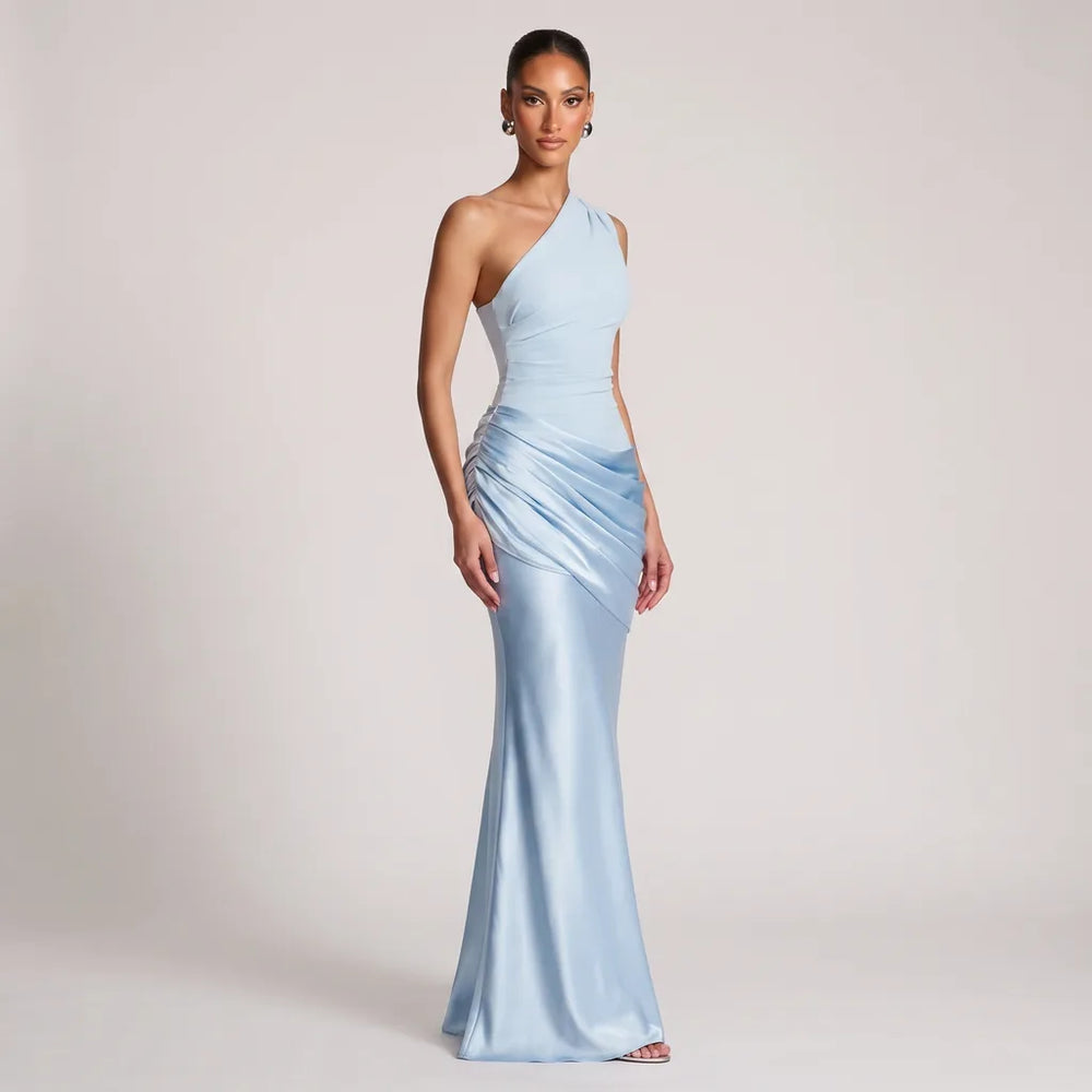 Women's Blue Estelle Bodycon Maxi Dress