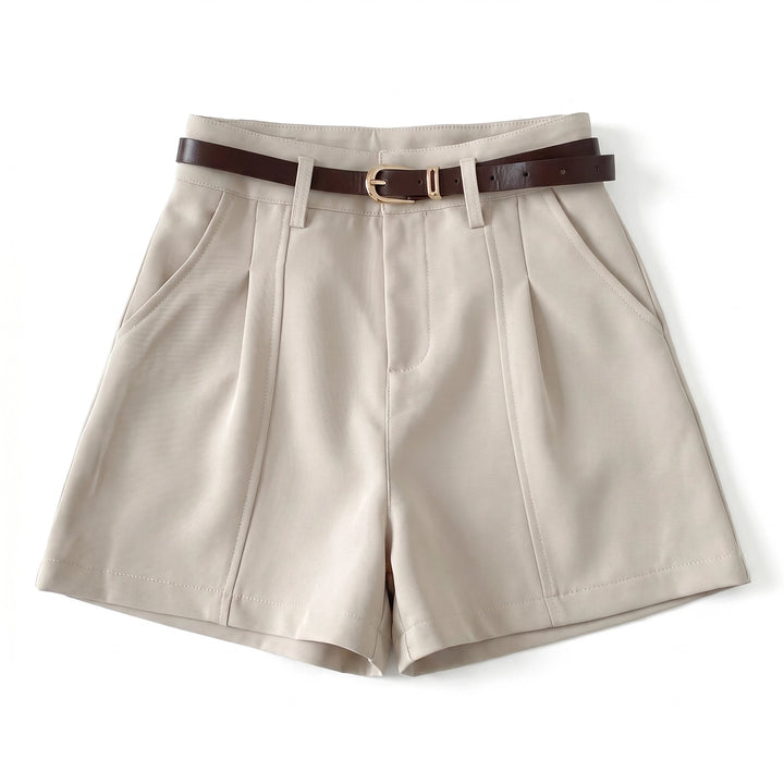 Celine  Wide-Leg Shorts - Color:Apricot;Size:XS
