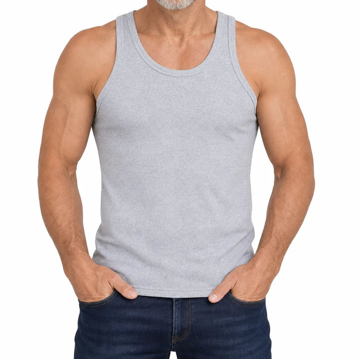 Chamberlain Tank Top - Color:Gray;Size:L