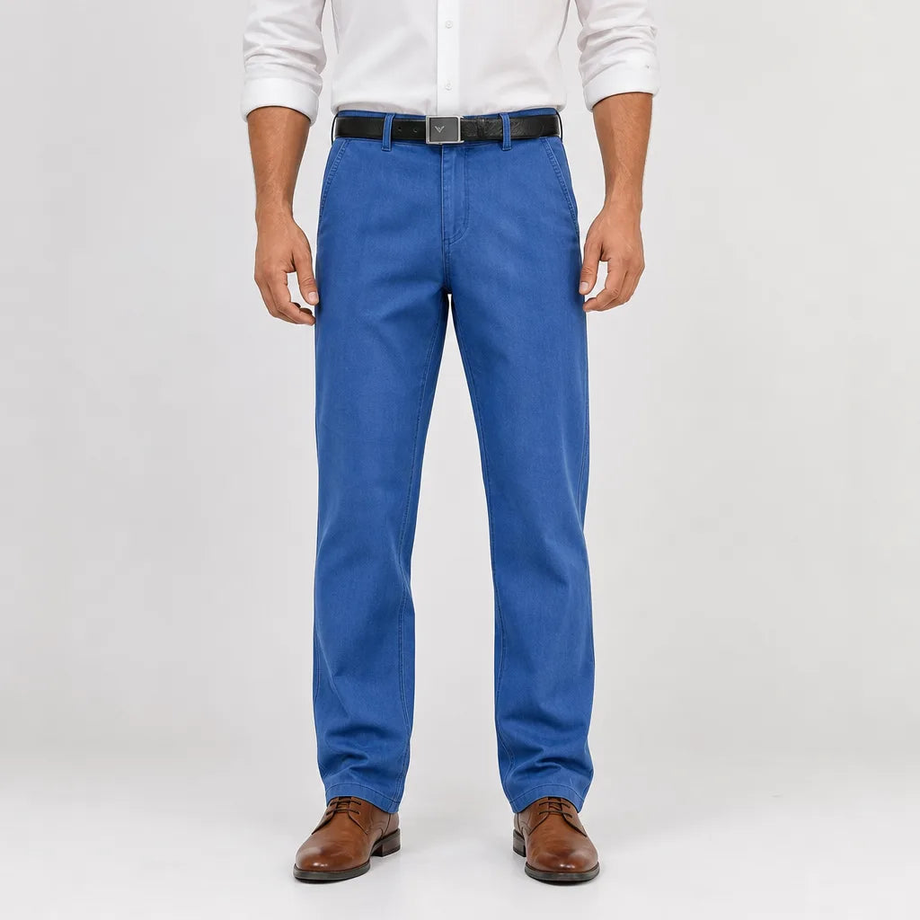 Men's Blue Isla Straight Fit Jeans